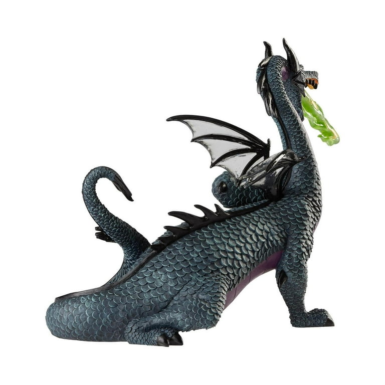 Disney showcase maleficent as dragon figurine