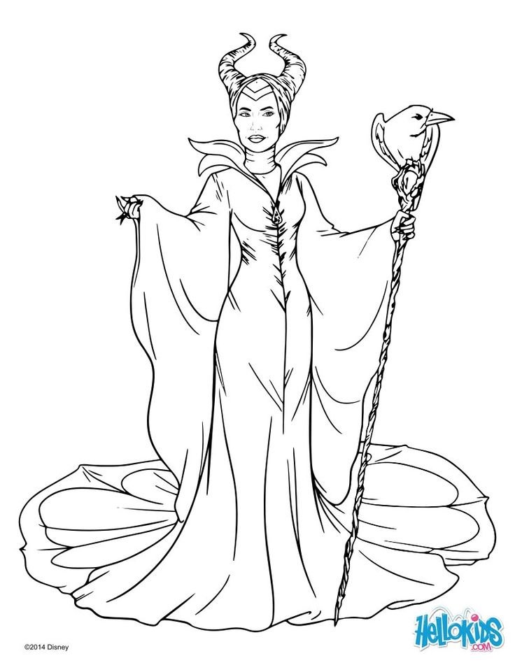 Sleeping beauty coloring pages