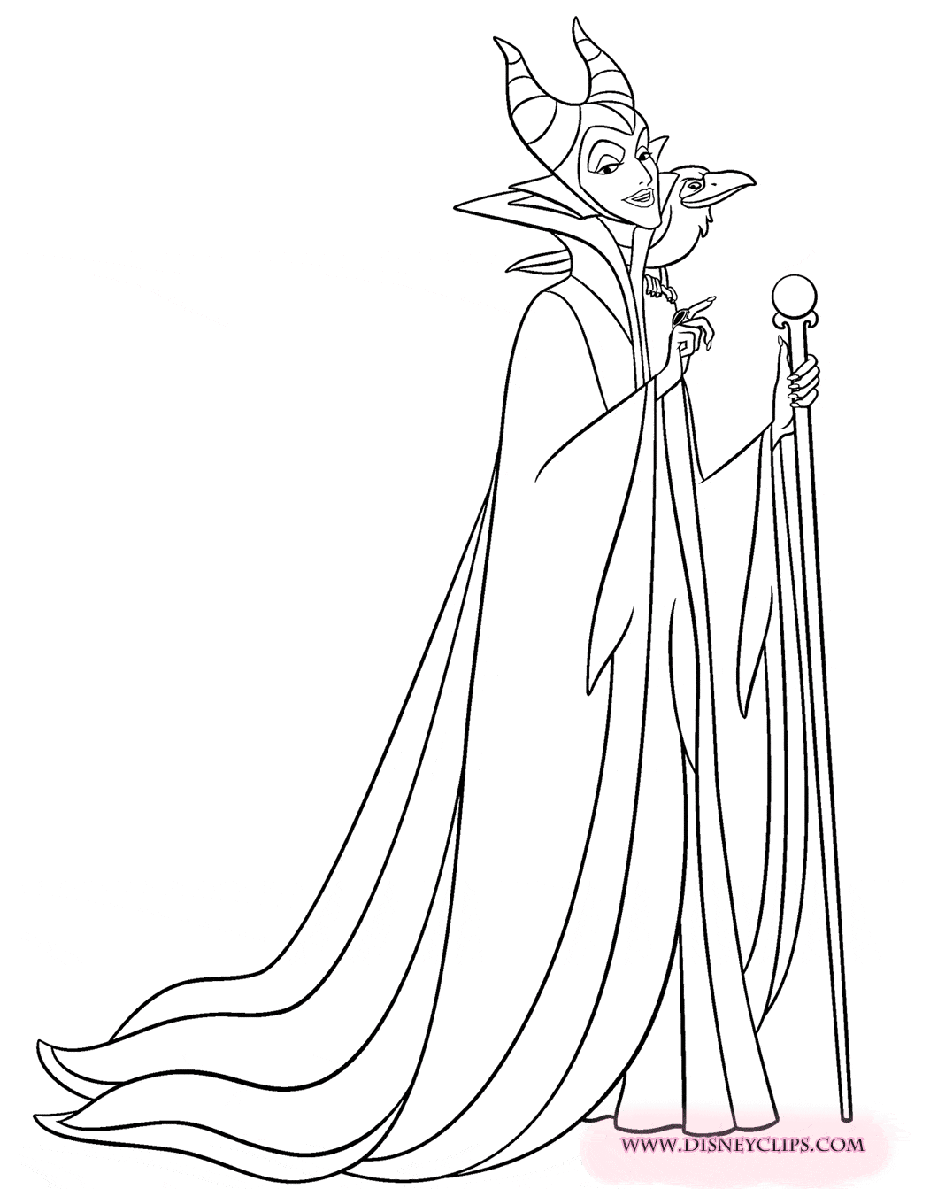 Sleeping beauty coloring pages