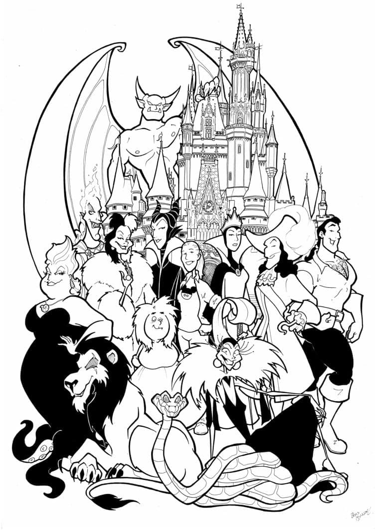 Disney coloring pages