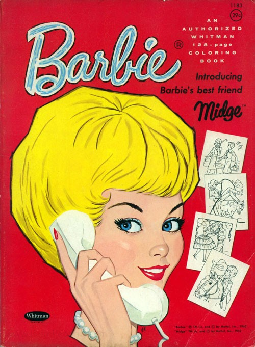 Barbie coloring books coloring books at retro reprints