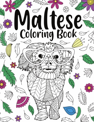 Maltese coloring book