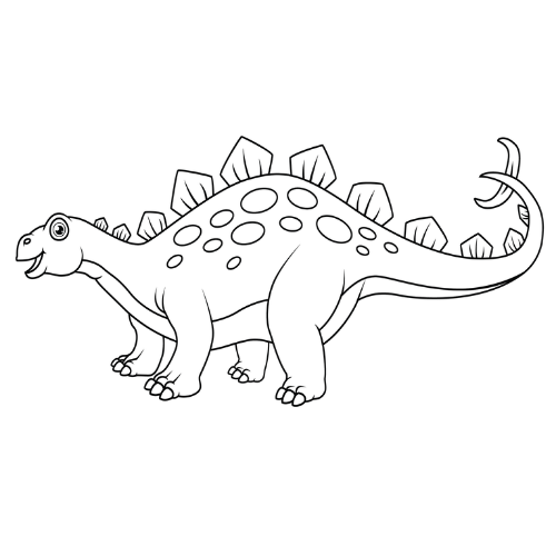 Coloring pages printable unique dinosaur coloring pages