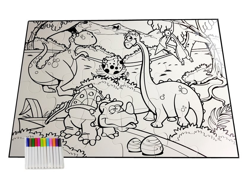 Malvorlagen puzzle malvorlagen dinosaurier marker stck spielzeug puzzles geduldspiele