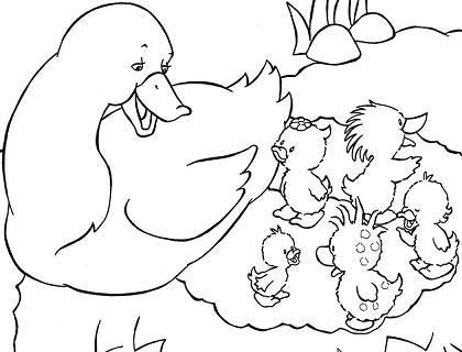 Dibujo pa colore familia patos animales dibujos pa colore dibujos pa colore animales pa pint