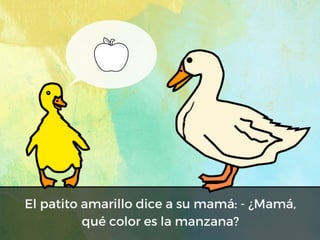 El patito que le gusta pintar ppt