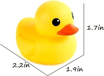 Umbresen patos de goma amarillos preescolares juguetes de baão para tina regalo para baby shower bebãs y niãos pequeãos flotador de piscina para halloween adultos recuerdos de fiesta de carnaval pequeão