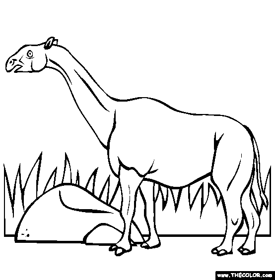 Prehistoric aals online coloring pages