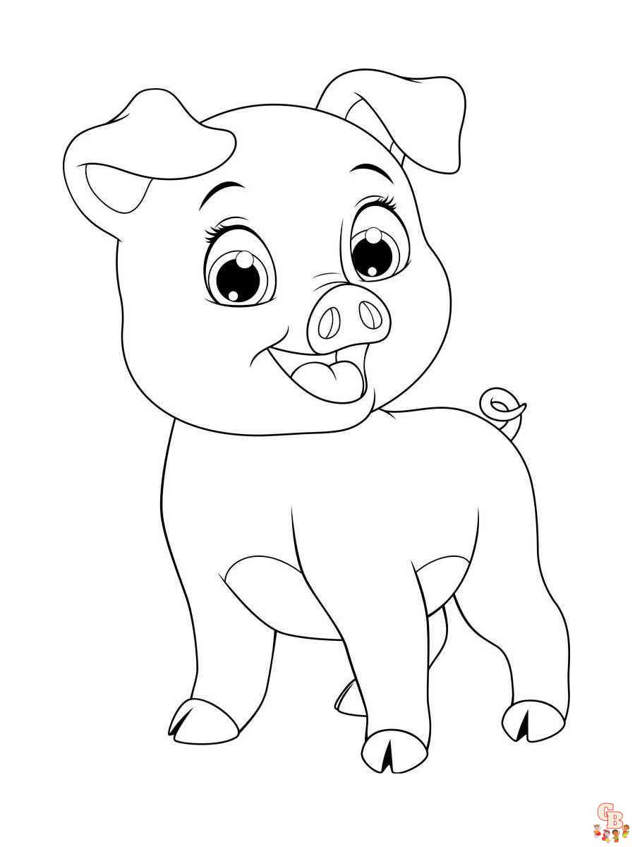 Fun and easy baby animals coloring pages for kids