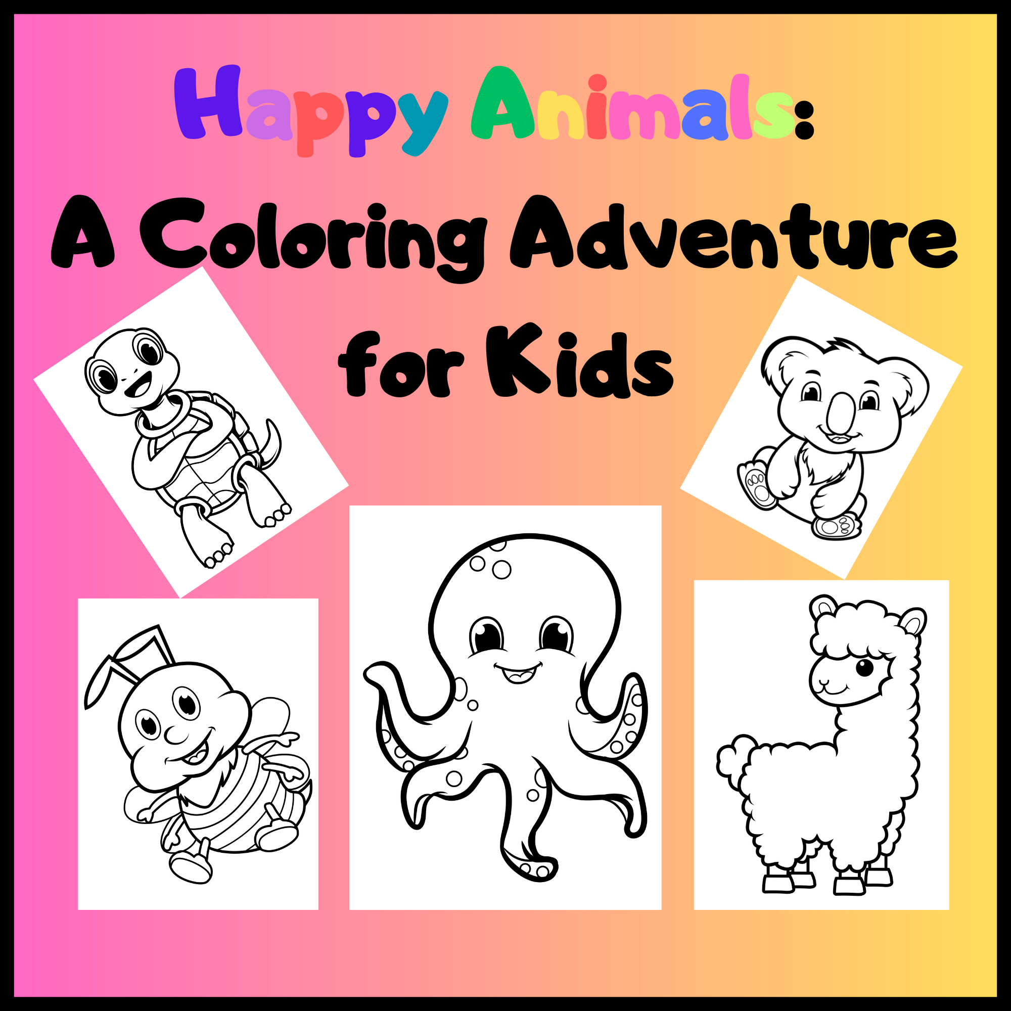 Animals coloring pages