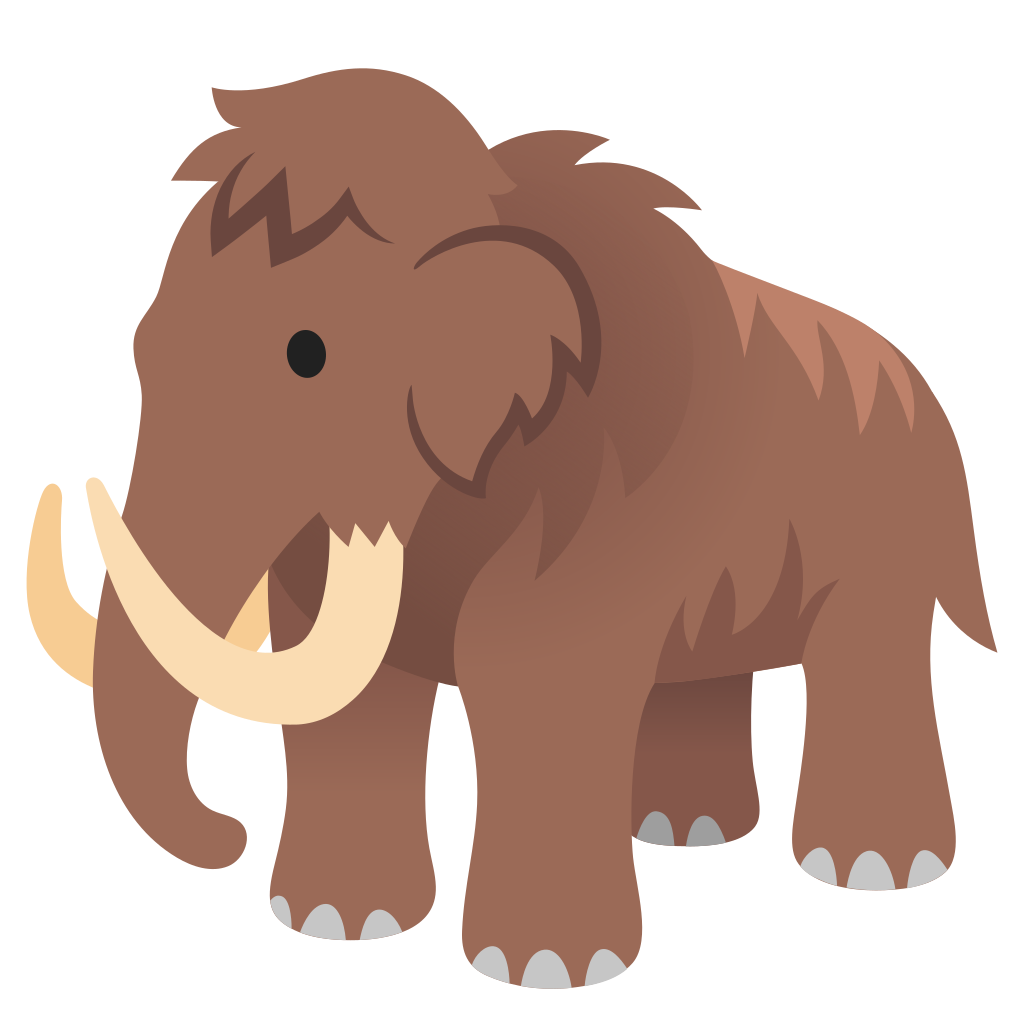 Ð mammoth emoji