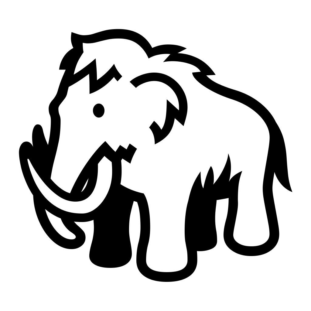 Ð mammoth emoji