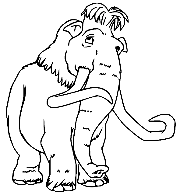 Ice age coloring pages printable for free download