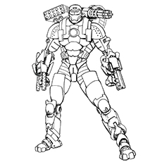 Top free printable iron man coloring pages online