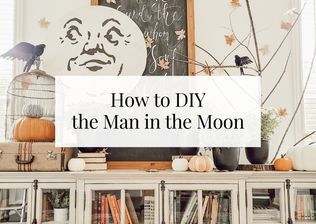 How to diy a vintage man in the moon