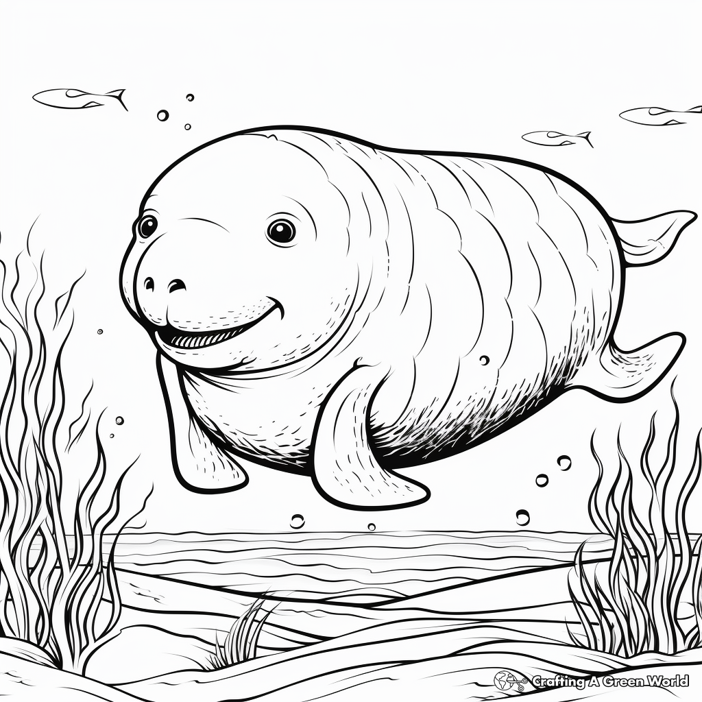 Sea animals coloring pages