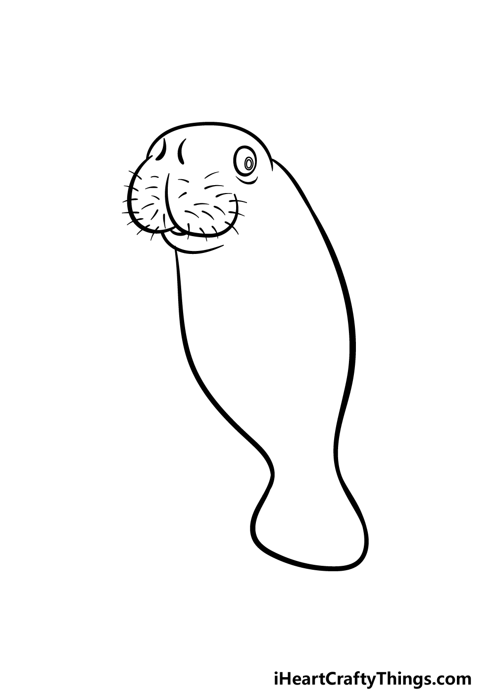 Manatee drawing