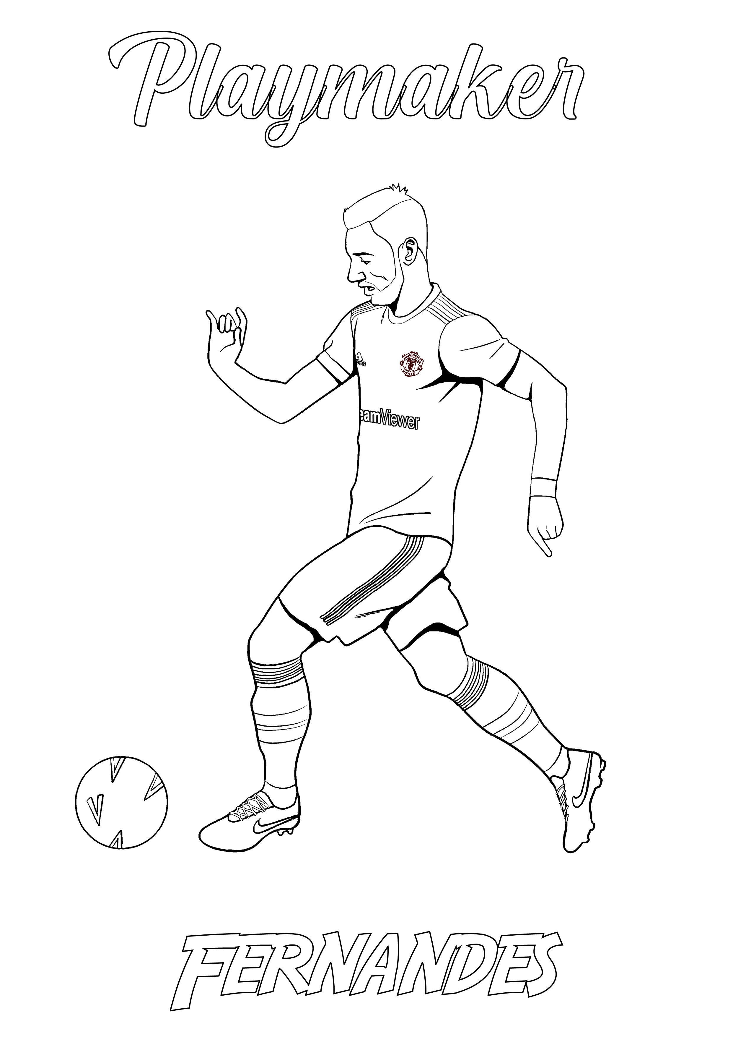 Man united colouring pages value pack â the brilliant game