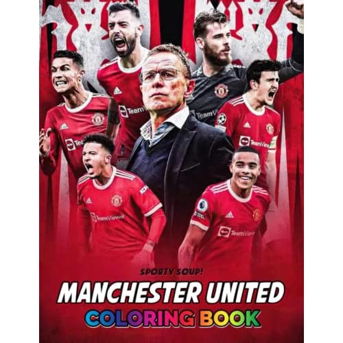 Manchester united loring book spor football zimbabwe