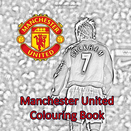 Manchester united colouring book kids colouring book