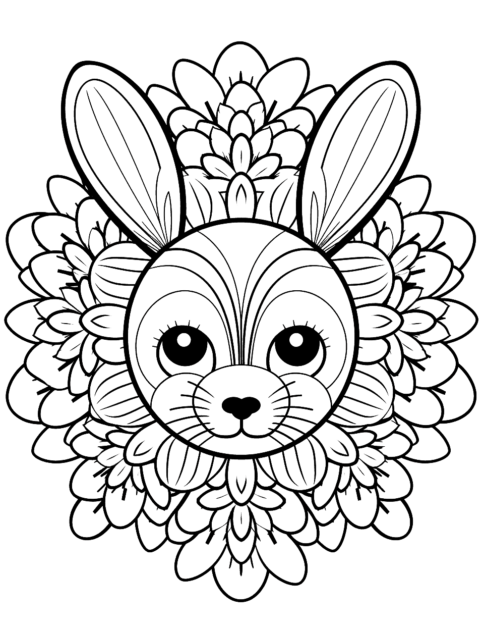 Mandala coloring pages free printable sheets