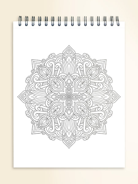 Mandalas to color volume vi coloring books for adults