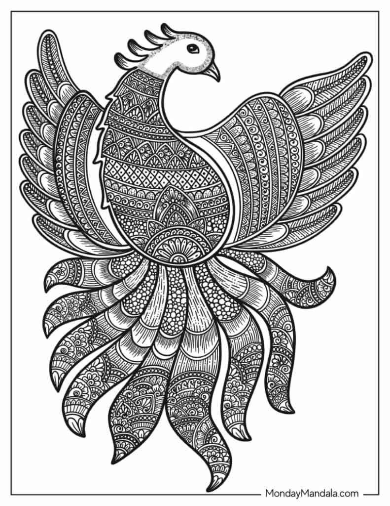 Animal mandala coloring pages free pdf printables