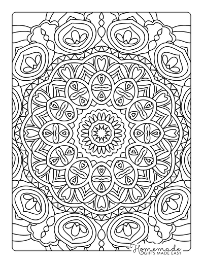 Best free printable mandala coloring pages