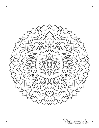 Best free printable mandala coloring pages