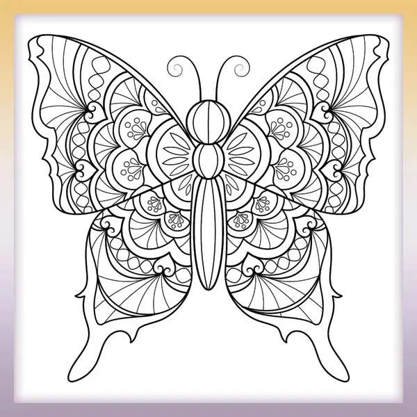 Butterfly mandala â