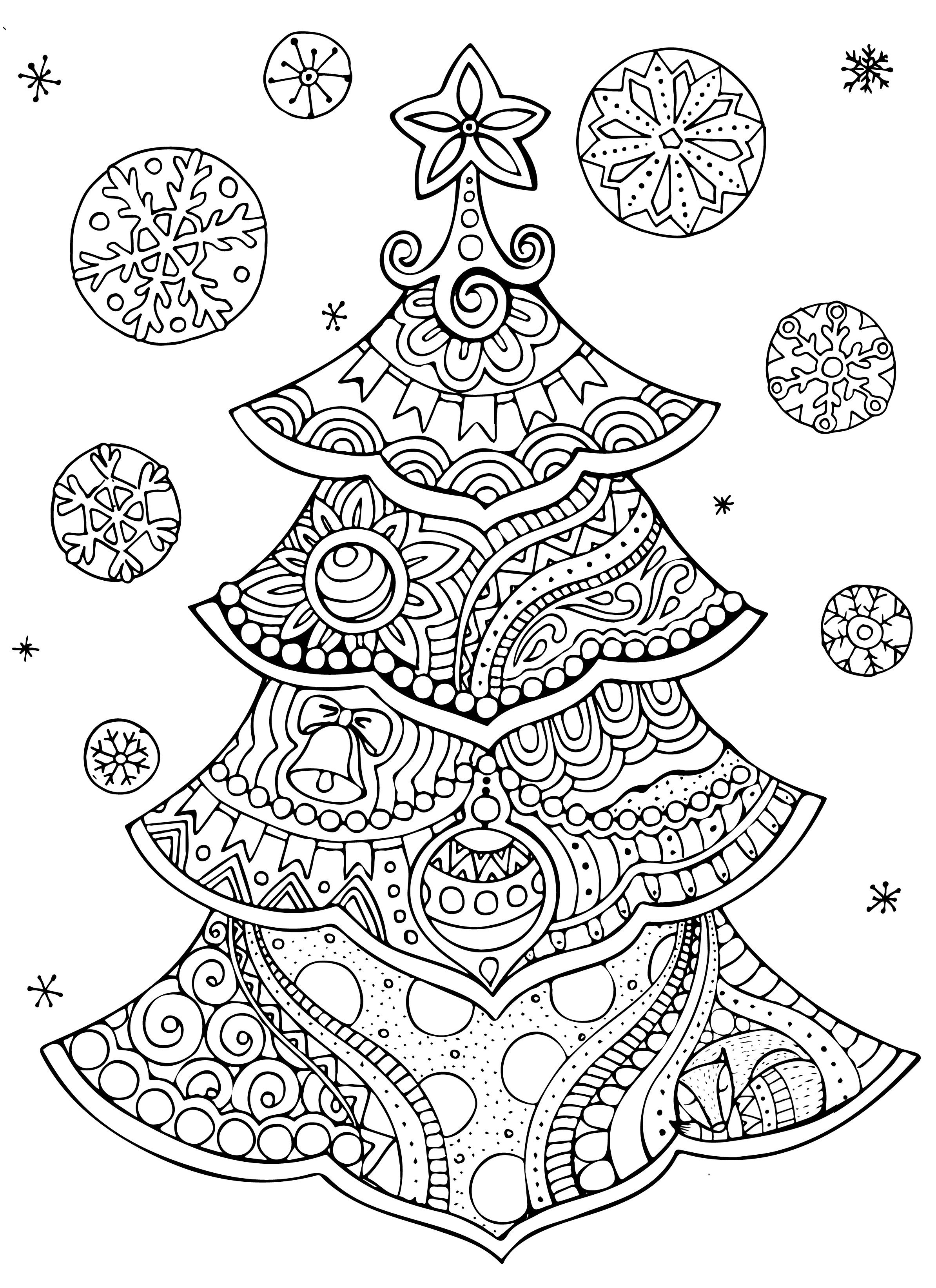 Printable christmas coloring pages christmas tree coloring page christmas coloring books