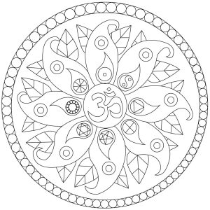 Easy mandalas for kids