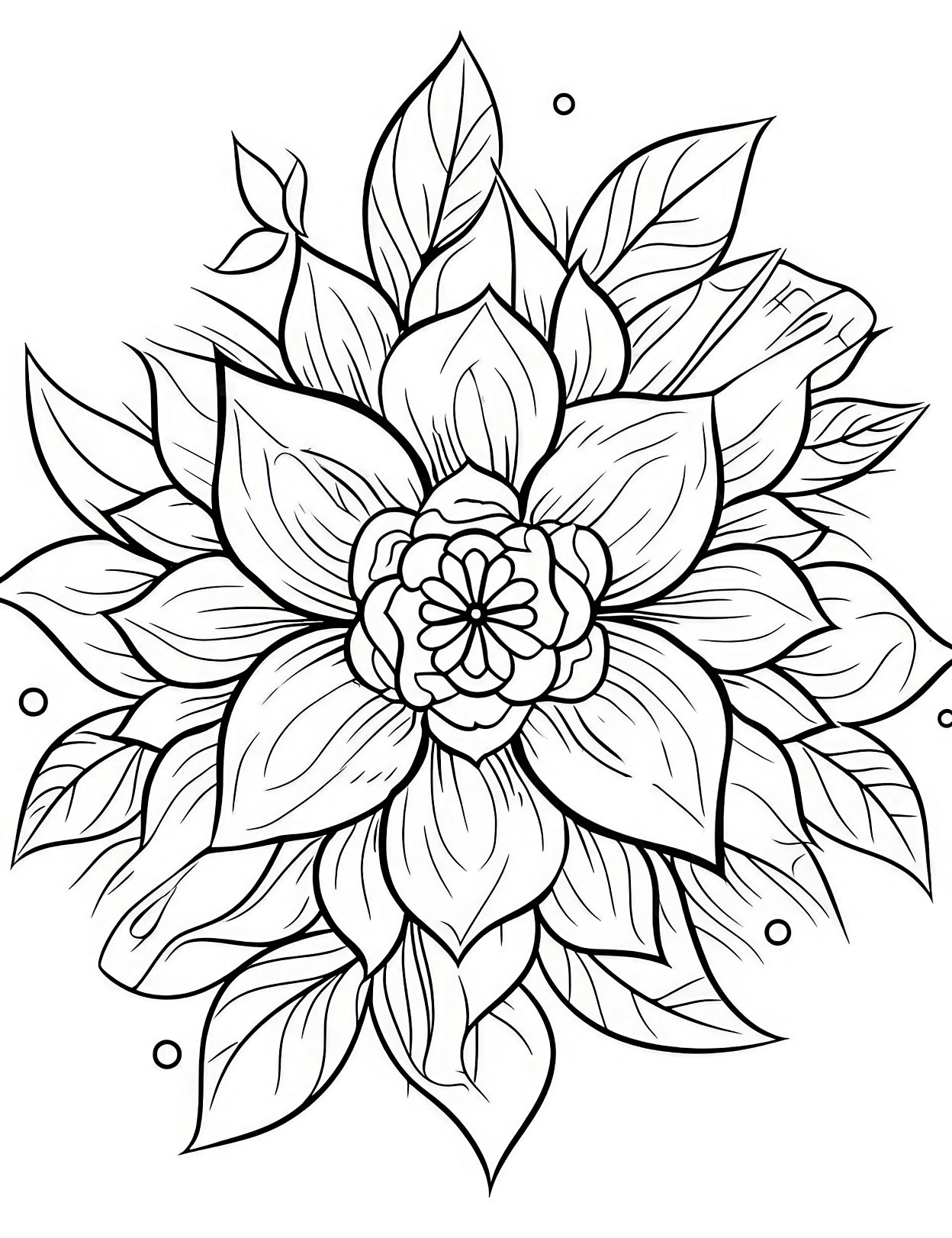 Mesmerizing mandala coloring pages for kids and adults