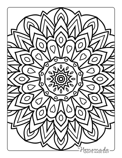 Best free printable mandala coloring pages