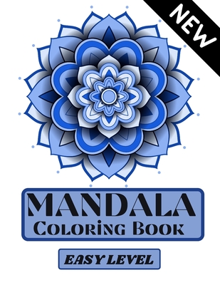 Mandala coloring book easy level mandala