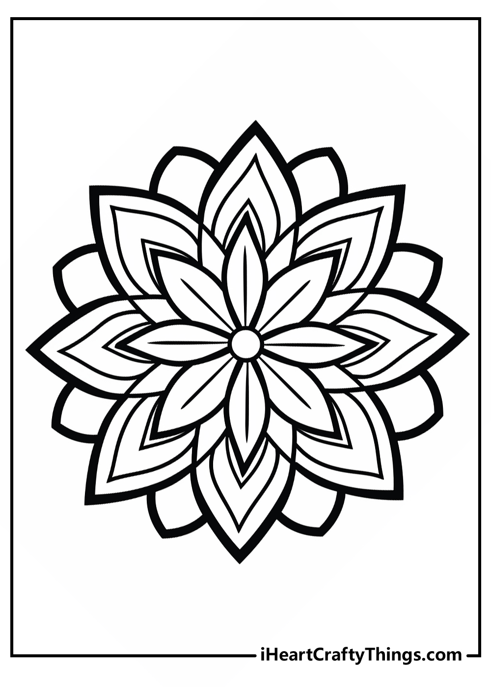 Mandala coloring pages free printables