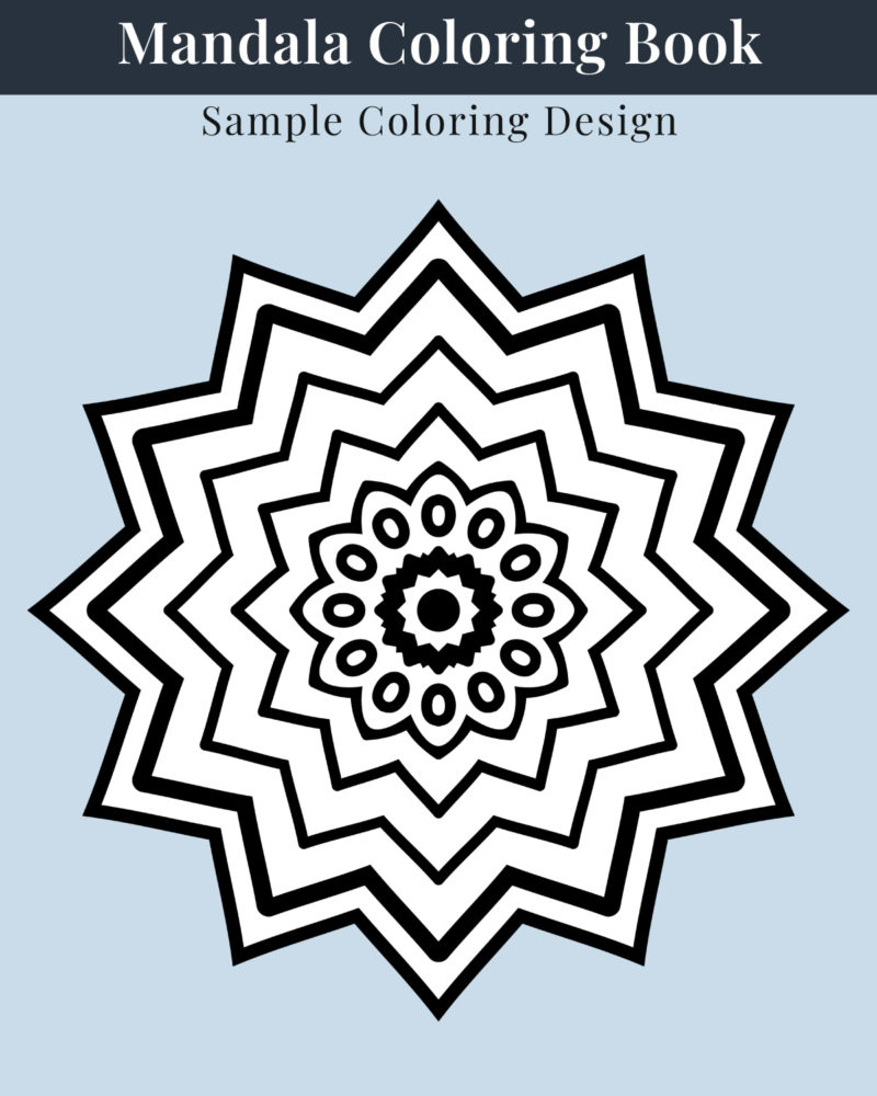 Mandala art book for kids cute notebooks journals