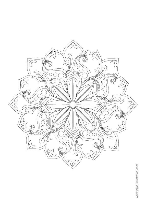 Free mandala coloring pages