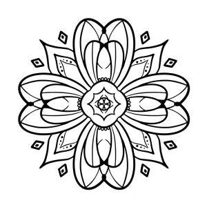 Mandala flower