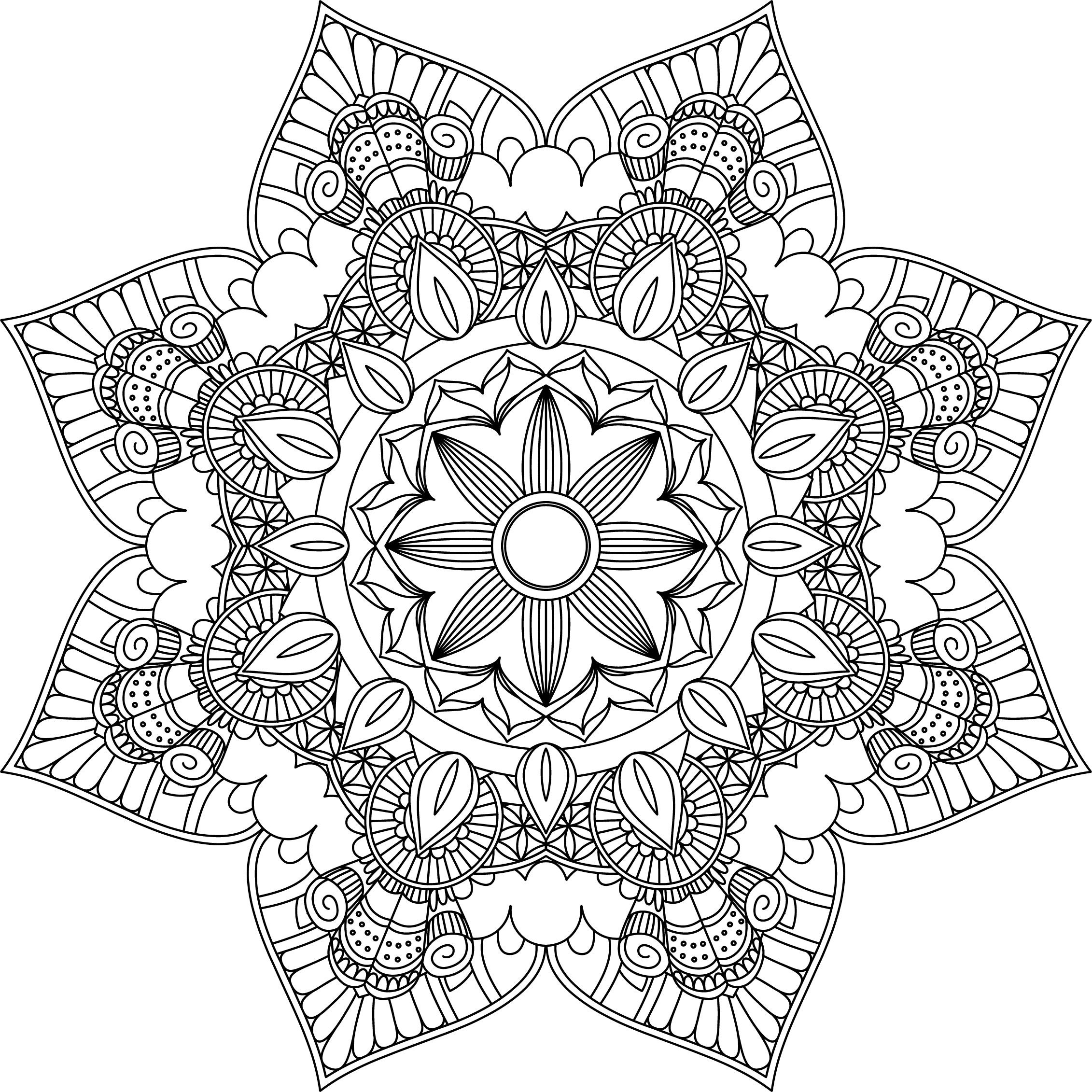 Mandala coloring pages adult coloring sheet printable coloring page grown up coloring printable art color anti