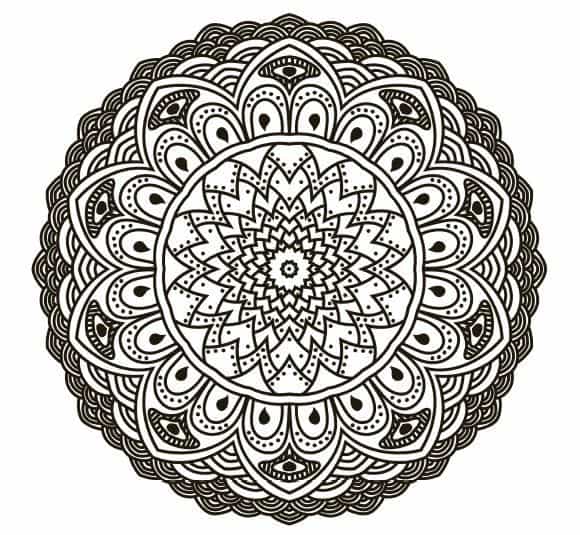 Free printable mandala coloring pages the mindful word