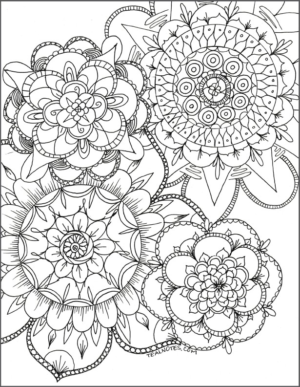 Free mandala coloring page perfect for coloring in your free time