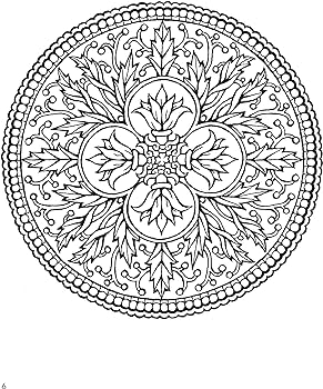 Mystical mandala coloring book dover mandala coloring books alberta hutchinson books