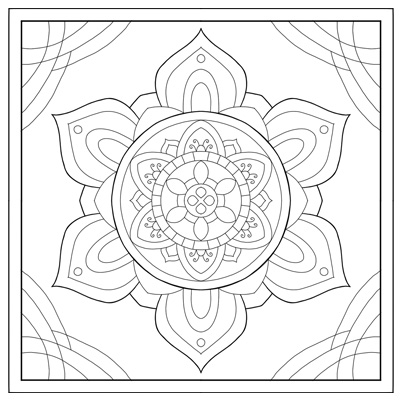 Easy coloring pages