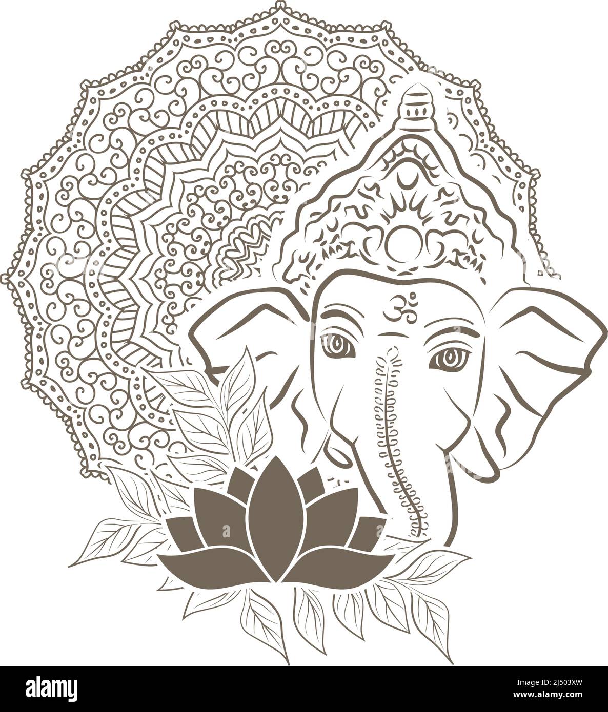 Ganesha mandala hi