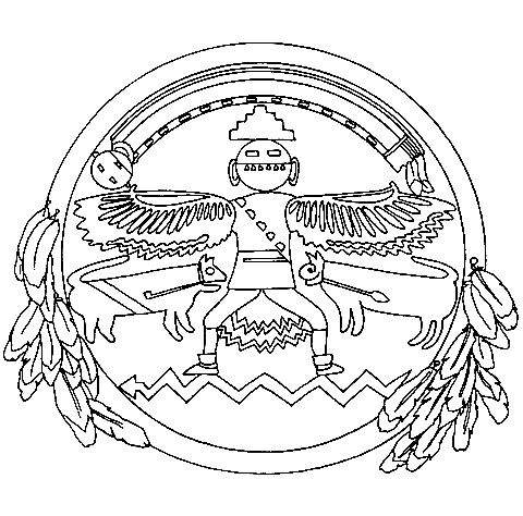 Native american coloring pages printable for free download