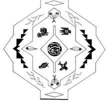 Native american mandala coloring pages