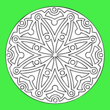 Mandala coloring pages