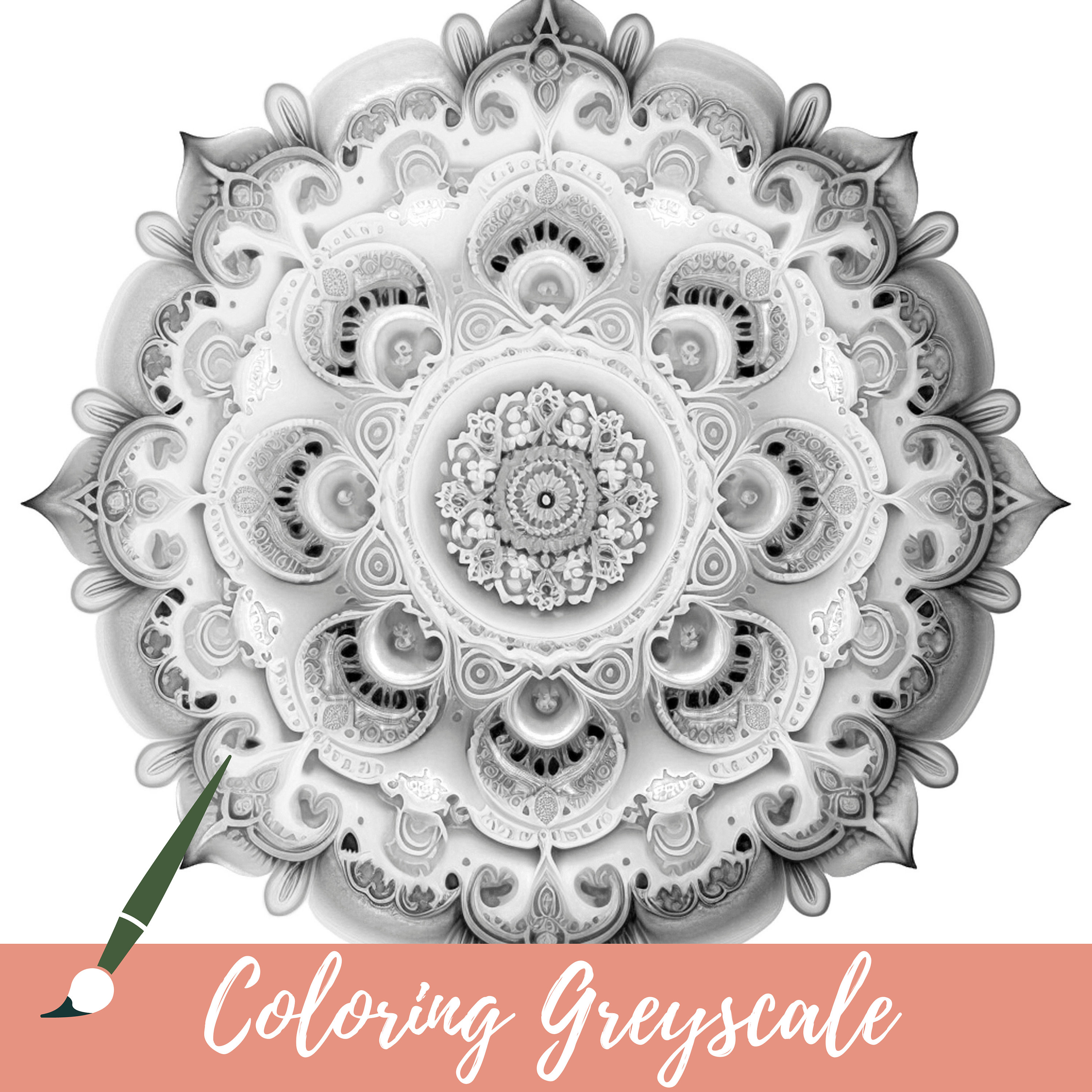 Color by number for adult mandala paint by number printableby jo milton studiopages digital downloadadvanced intricate detailed book