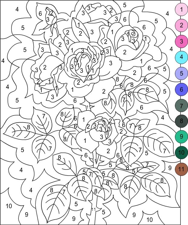 Nicoles free coloring pages color by number color by number printable coloring pages free coloring pages